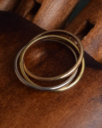 "Cartier" Eternal masterpiece gold Trinity ring