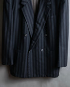 "GIANNI VERSACE" Striped classical tailored jacket