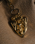 –SPECIAL– "GUCCI" 70’s pigskin horsebit piston hobo bag