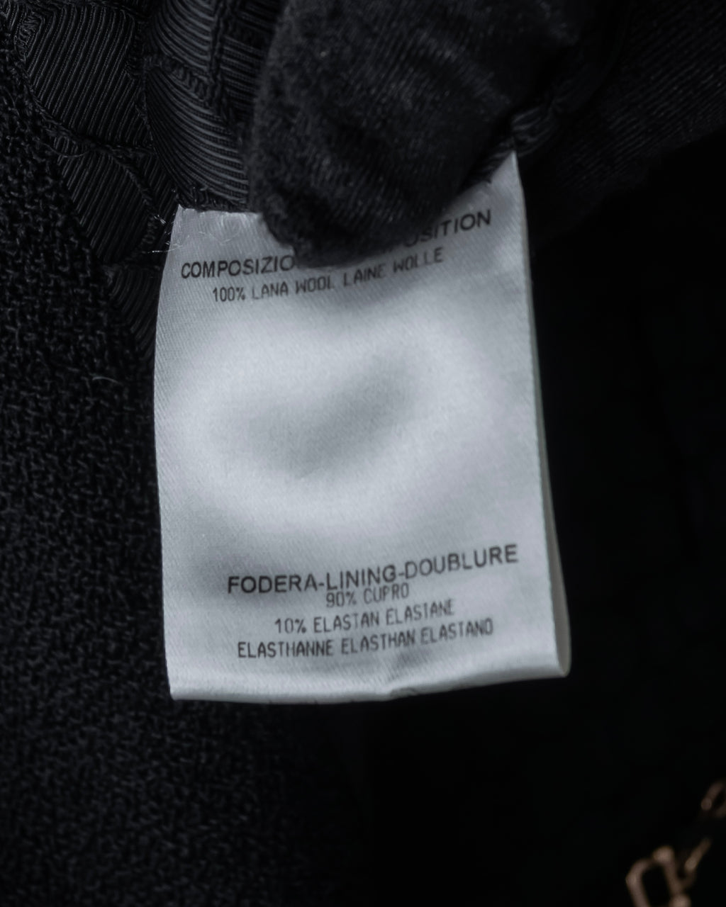 "GUCCI" Tom Ford period round neck flying squirrel long coat
