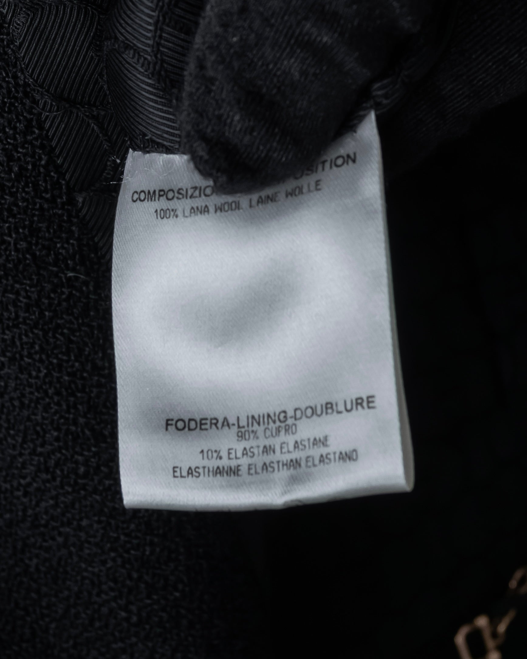 "GUCCI" Tom Ford period round neck flying squirrel long coat