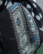 "Chloe" Small floral print super long stole