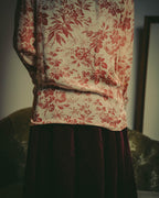 -SPECIAL- "GUCCI" 2010's-20's Romantic floral ruffle blouse