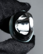 -MOOD Christmas Collection-
 "Dior" John Galliano design logo engraved cocktail ring