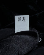 "ERREUNO" Relaxed tailored velour jacket