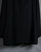 "ISSEY MIYAKE" 00AW Simple detail wool tailored jacket