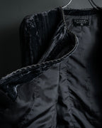 -SPECIAL- "CHANEL" 90's-00's Crushed velvet long dress