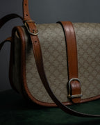 "CELINE Macadam pattern combination shoulder bag