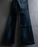 Pantalones de mezclilla con lavado de libélula de GUCCI