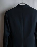 "Max Mara" 1B design no collar short jacket