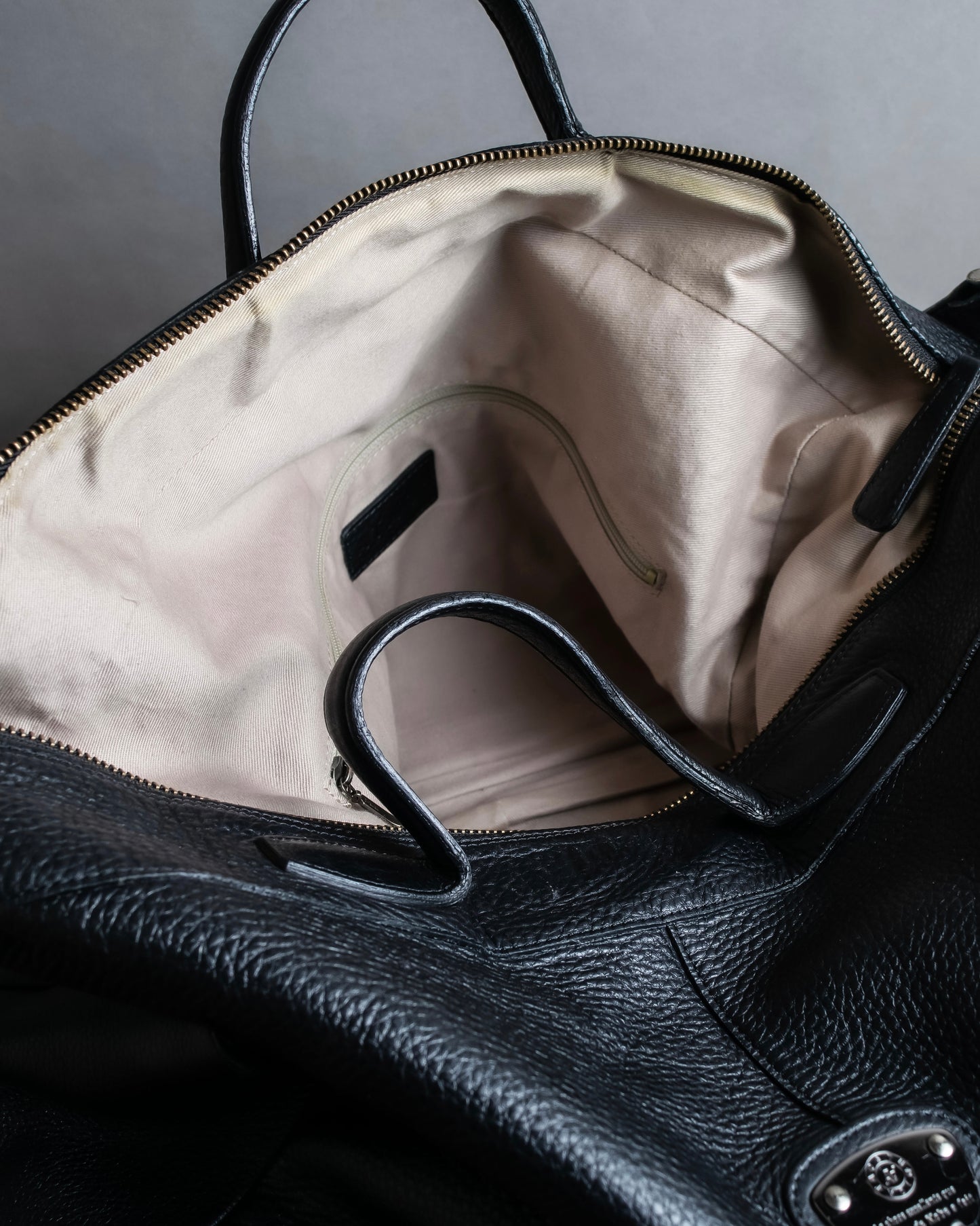 "ATAO" Gravity series grained leather 2way bag