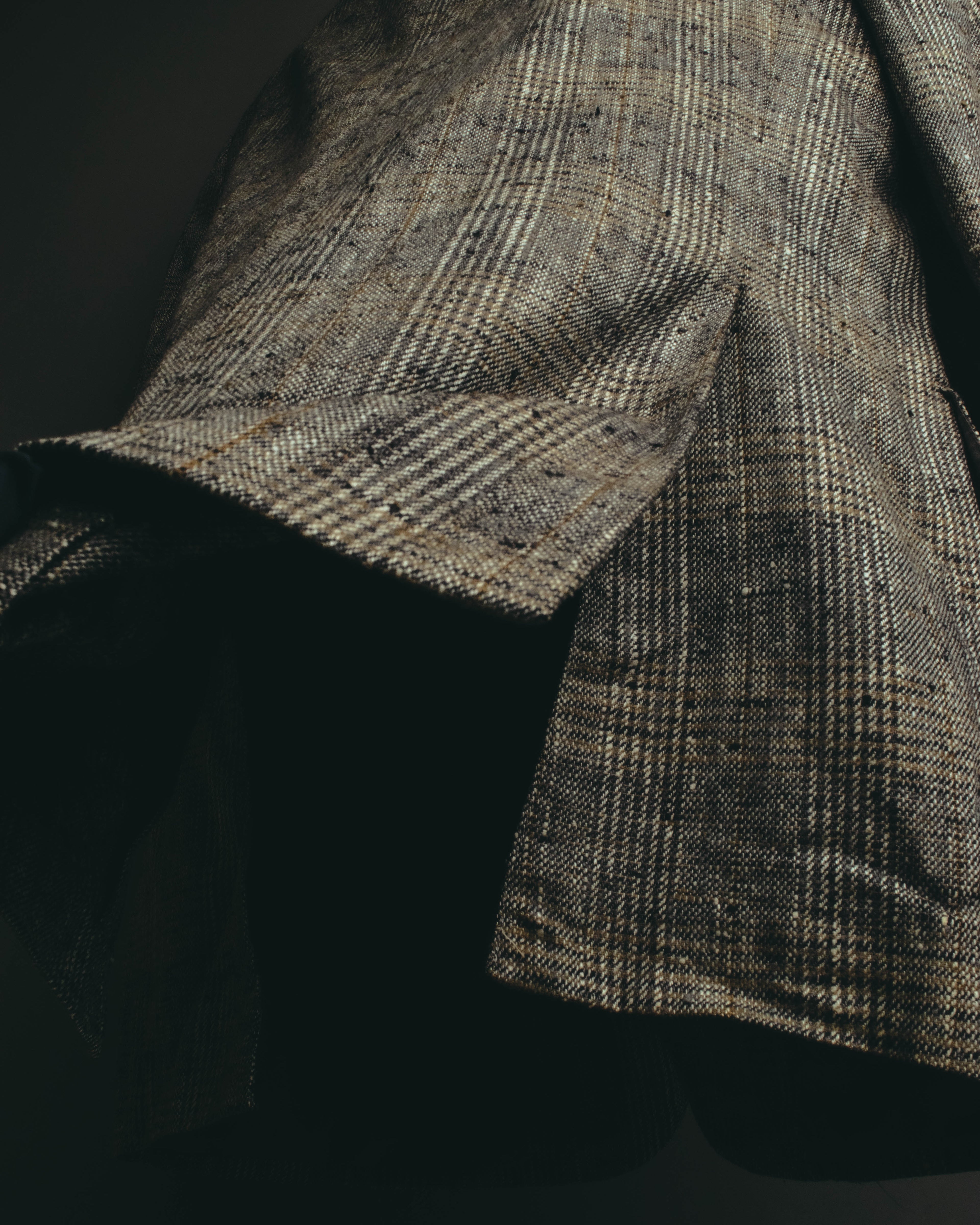 "Ermenegildo Zegna" 80's-90's Textured silk single-breasted blazer