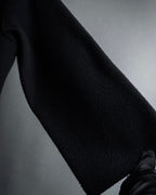 "Salvatore Ferragamo" 90's-00's Gancini motif design box silhouette jacket