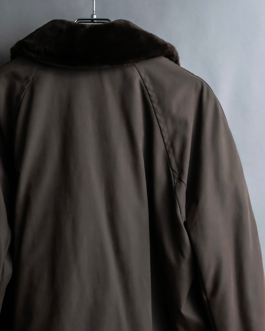 "Weekend Max Mara" Fur collar front zipper blouson