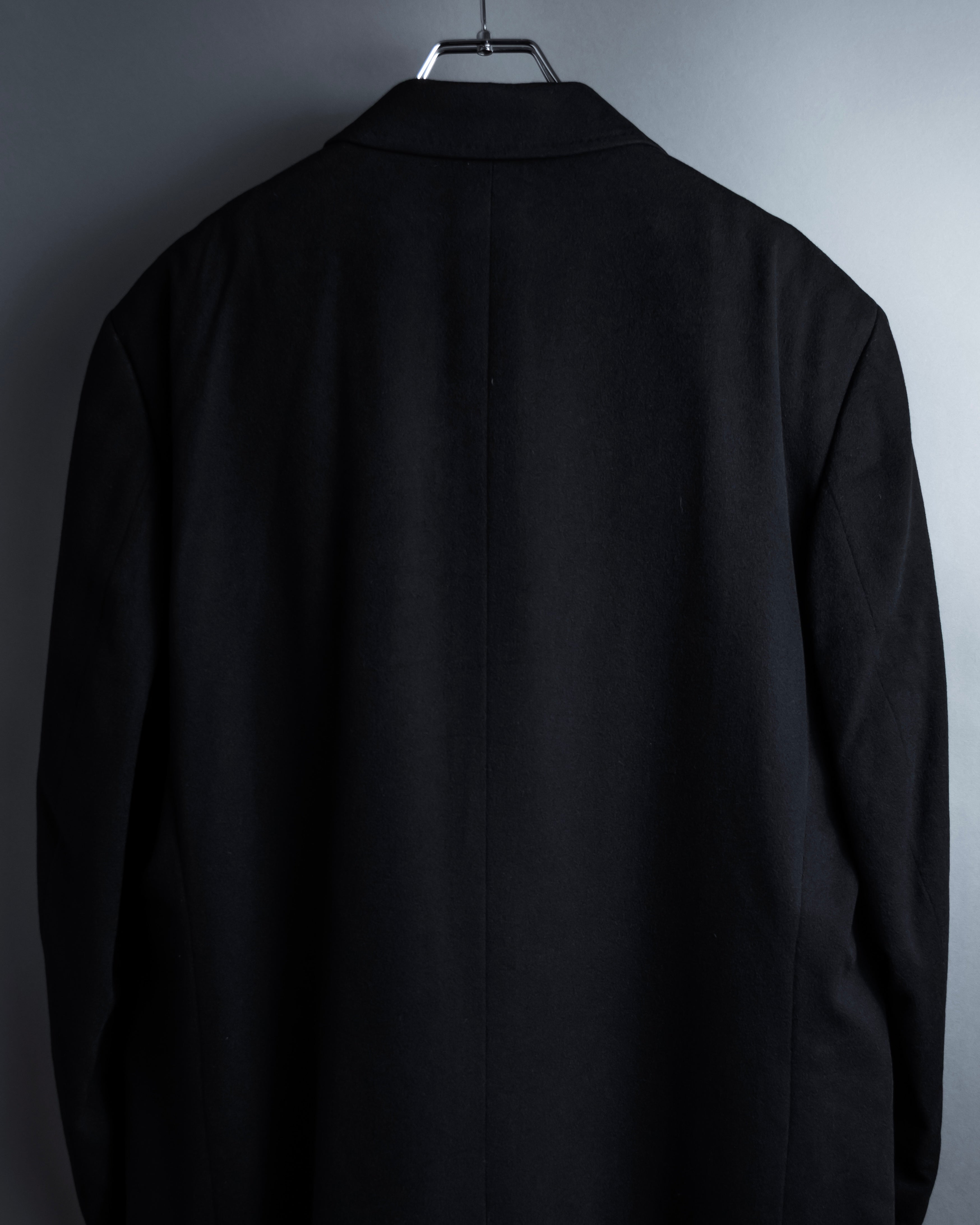 "Ermenegildo Zegna" Drapey finish 100% cashmere cloth chester coat