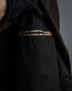 "BURBERRY" Cotton faded tailored jacket