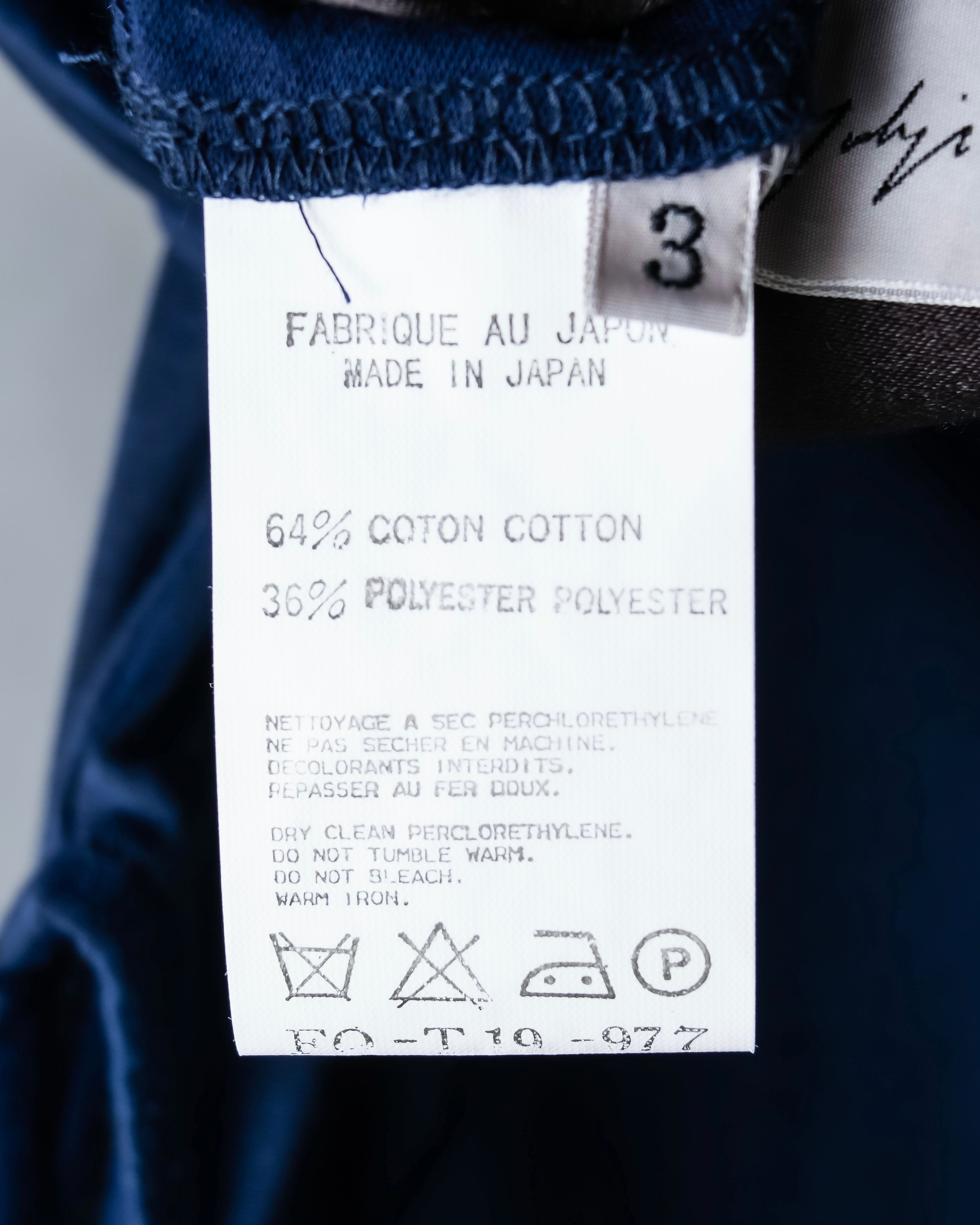 “Yohji Yamamoto” Beautiful color no sleeve dress