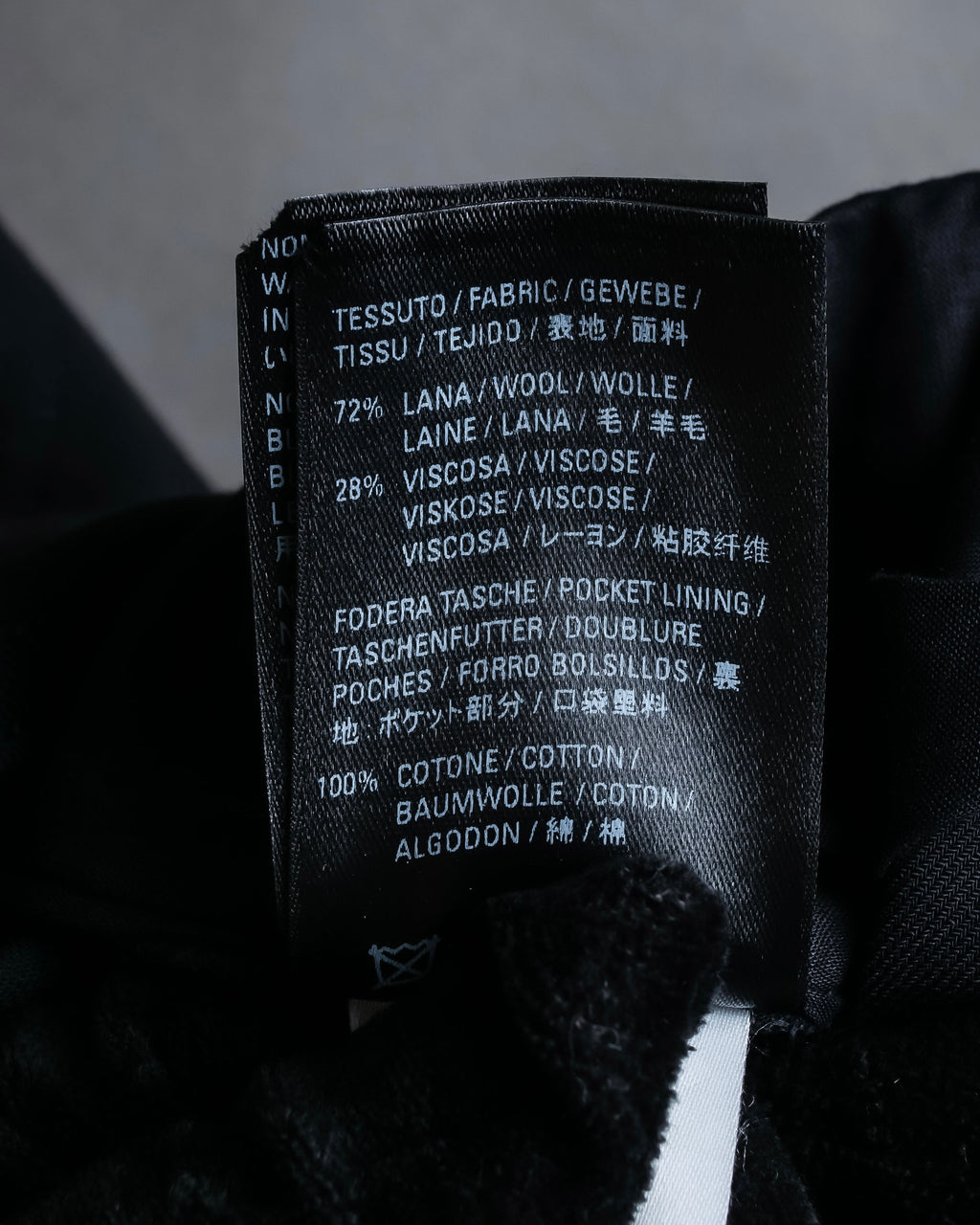 "BALENCIAGA" Beautiful draped full-length slacks