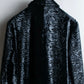 "EMPORIO ARMANI"  Dimensional wave pattern velour like chester coat