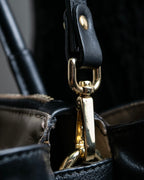 "GIANNI CHIARINI" High quality leather 2way shoulder bag