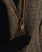 "HERMES" Late 00’s-early 10’s tri-blend tweed slacks