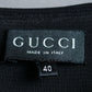 "GUCCI" Boat neck 100% rayon one piece