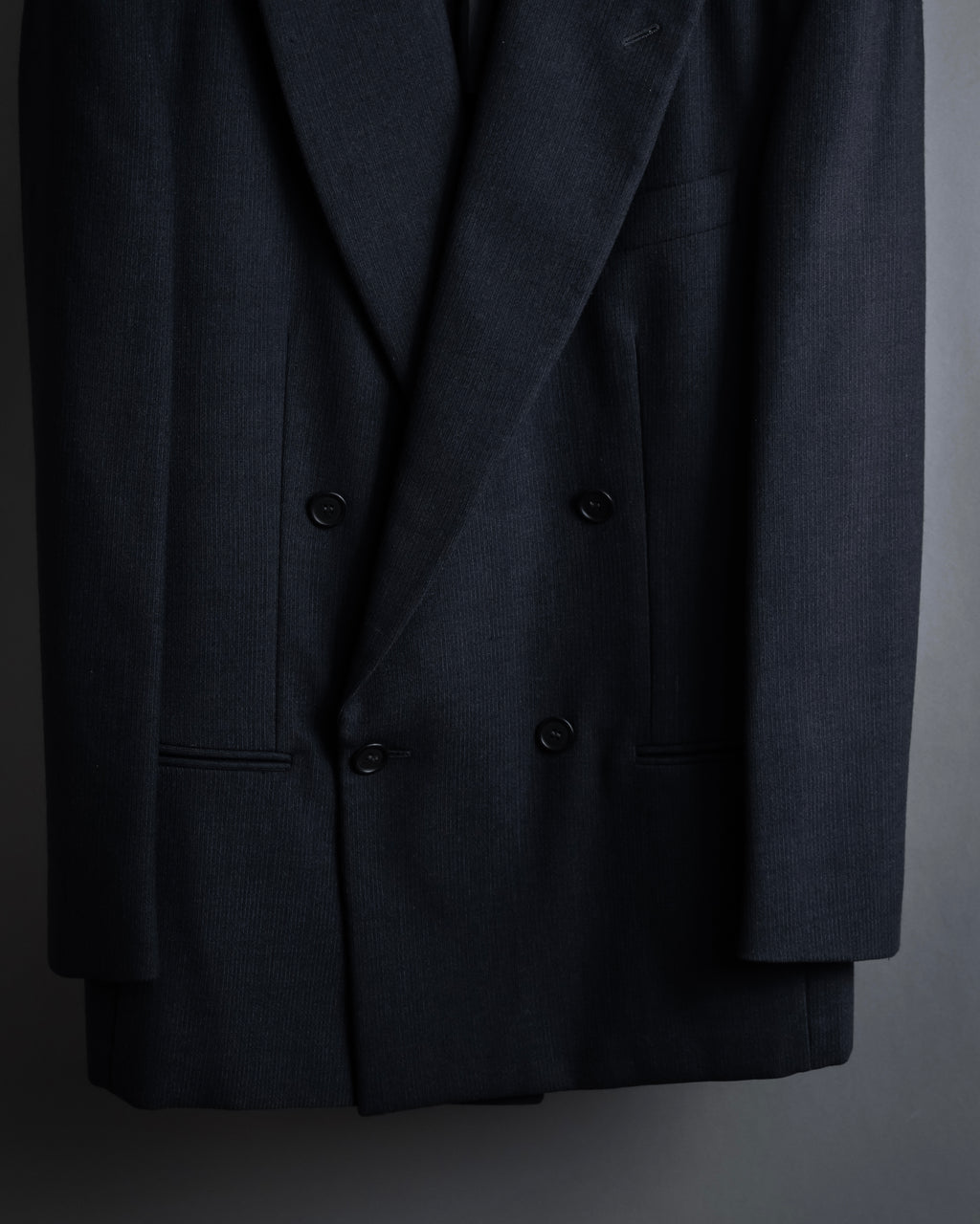 "GIORGIO ARMANI"Double-breasted classic tailoring set up