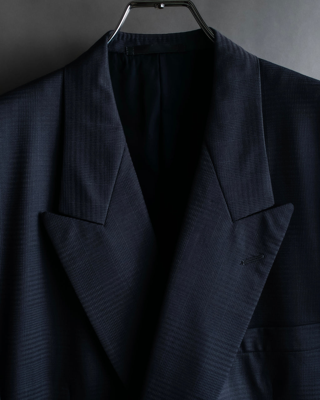 "CHRISTIAN DIOR MONSIEUR"
Shadow check pattern structured set up