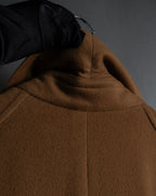 "FENDI" 90's Italian classic 100% cashmere belted coat