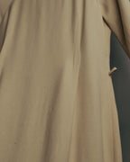 "FENDI" 00's-10's Draped wool blend dress