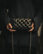 –SPECIAL– "Maison Margiela" 2020's Quilted leather chain shoulder bag