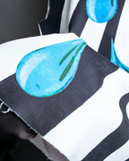 "RAF SIMONS" 14ss Neoprene graphic sleeveless T-shirt