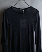 "Acne" Back＆sleeve cutting slit design pullover