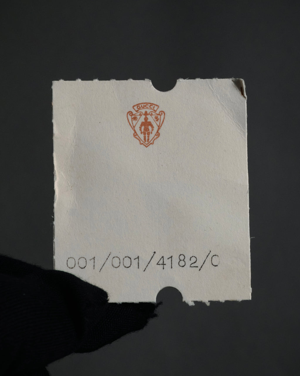 "GUCCI" 70’s-80’s Crest logo leather shoulder bag