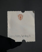 "GUCCI" 70’s-80’s Crest logo leather shoulder bag