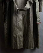 "Burberrys" Dark khaki belted trench coat