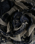 "DOLCE &amp; GABBANA" Flower motif tulle layered brooch