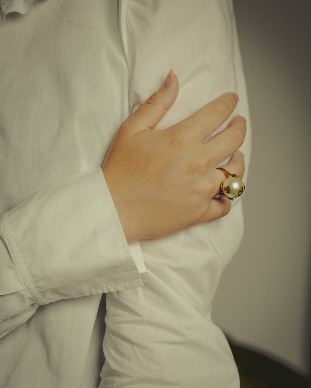 -SPECIAL- “Christian Dior” 2017-18 AW J’Adior pearl ball ring