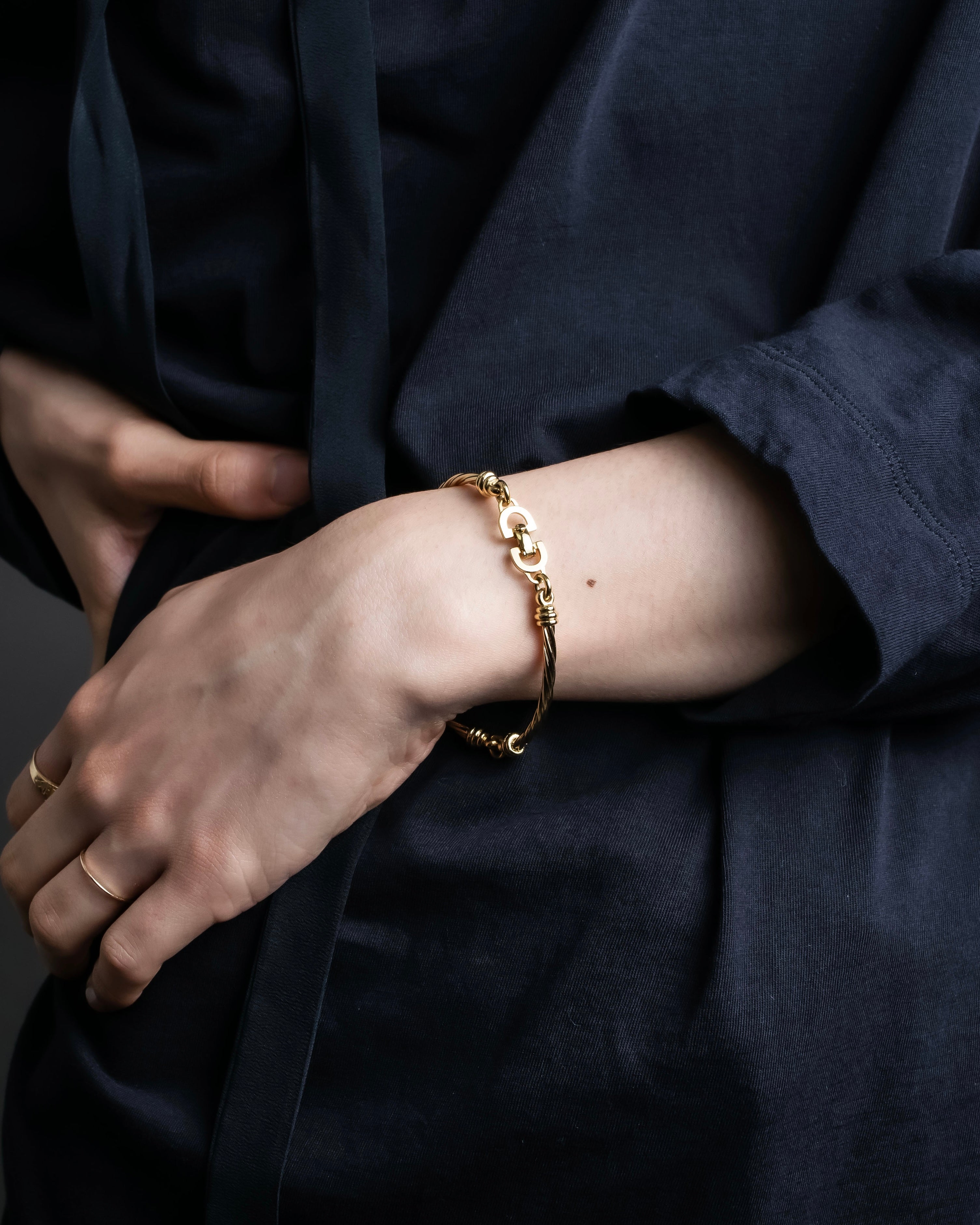 "DIOR" Twisted antique design bracelet