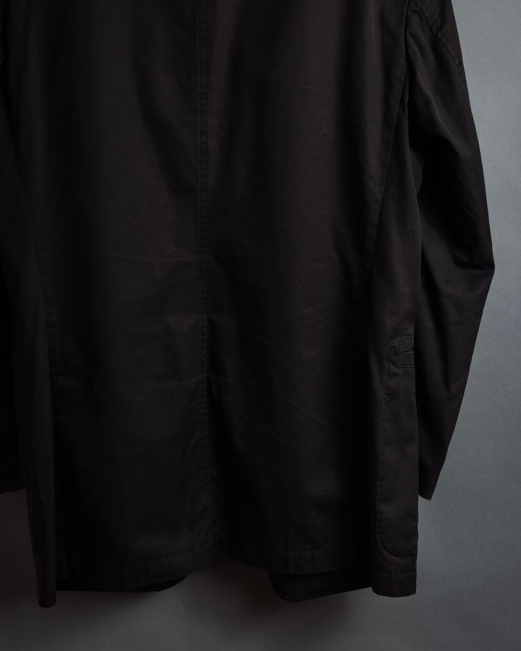 "BURBERRY" Cotton faded tailored jacket