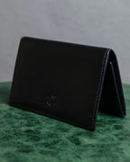 "LOEWE" Anagram logo engraved leather card case