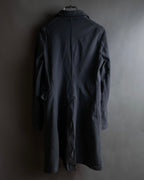 "COMME des GARCONS COMME des GARCONS" Stitchwork placket cut line coat