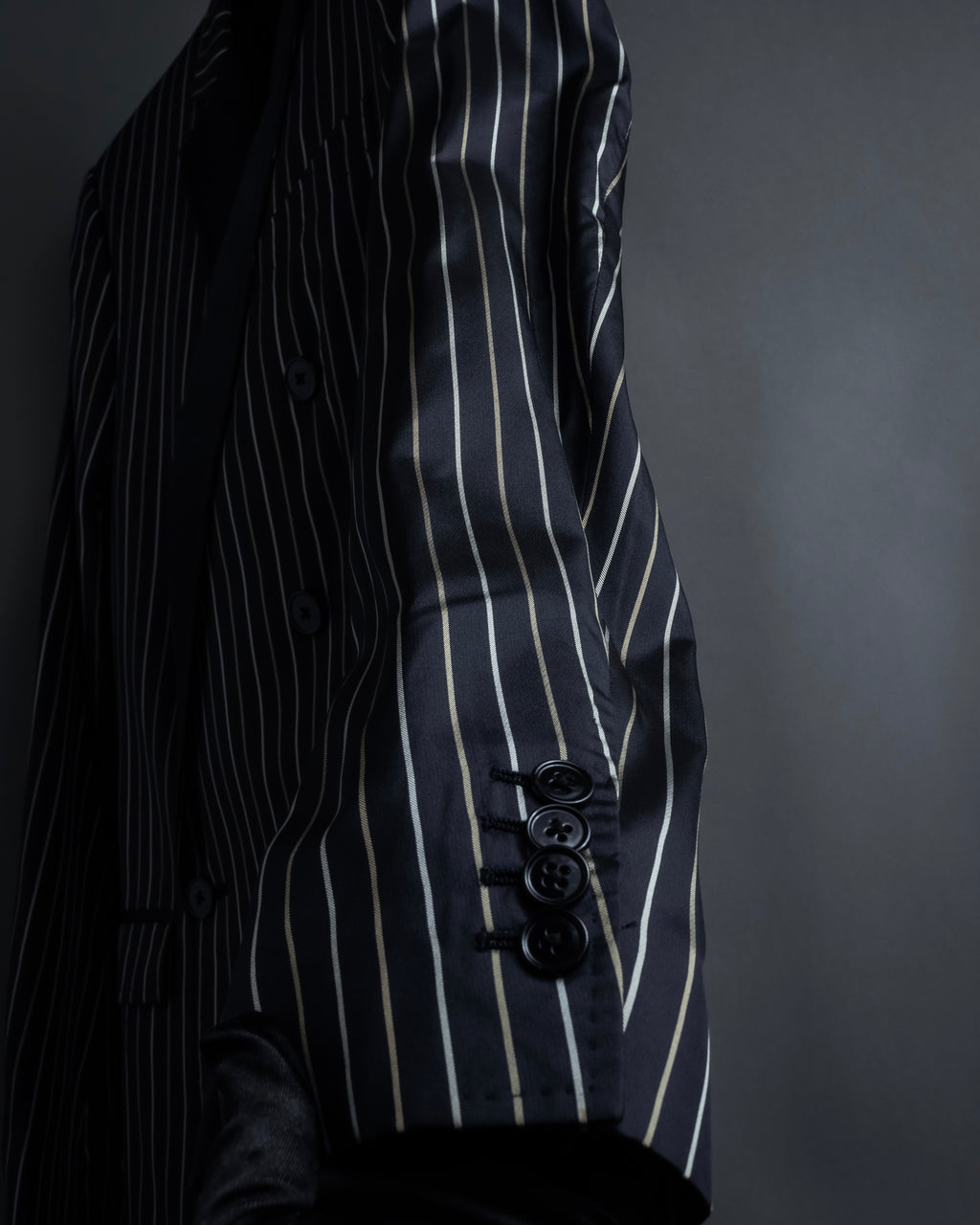 "Dolce & Gabbana" Silk design double-breasted tailored jacker