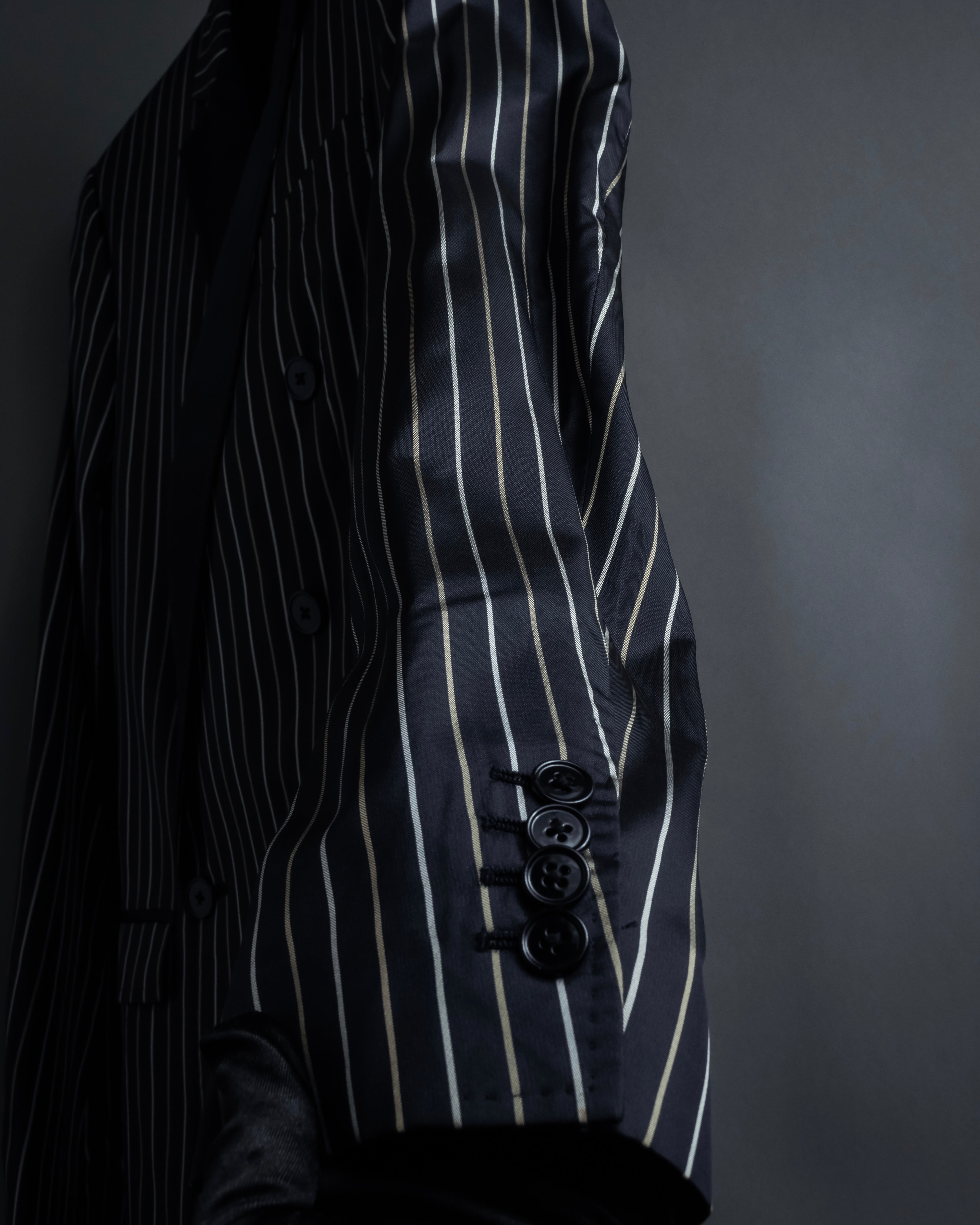 "Dolce & Gabbana" Silk design double-breasted tailored jacker