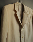 "Y's" 80's-early 90's Relaxed tailored wool skirt suit