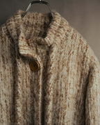 “Vintage” 80’s Shaggy textured long knit coat