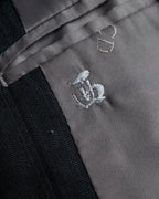 "CHRISTIAN DIOR MONSIEUR" Shadow stripe pattern classical formal detail set up