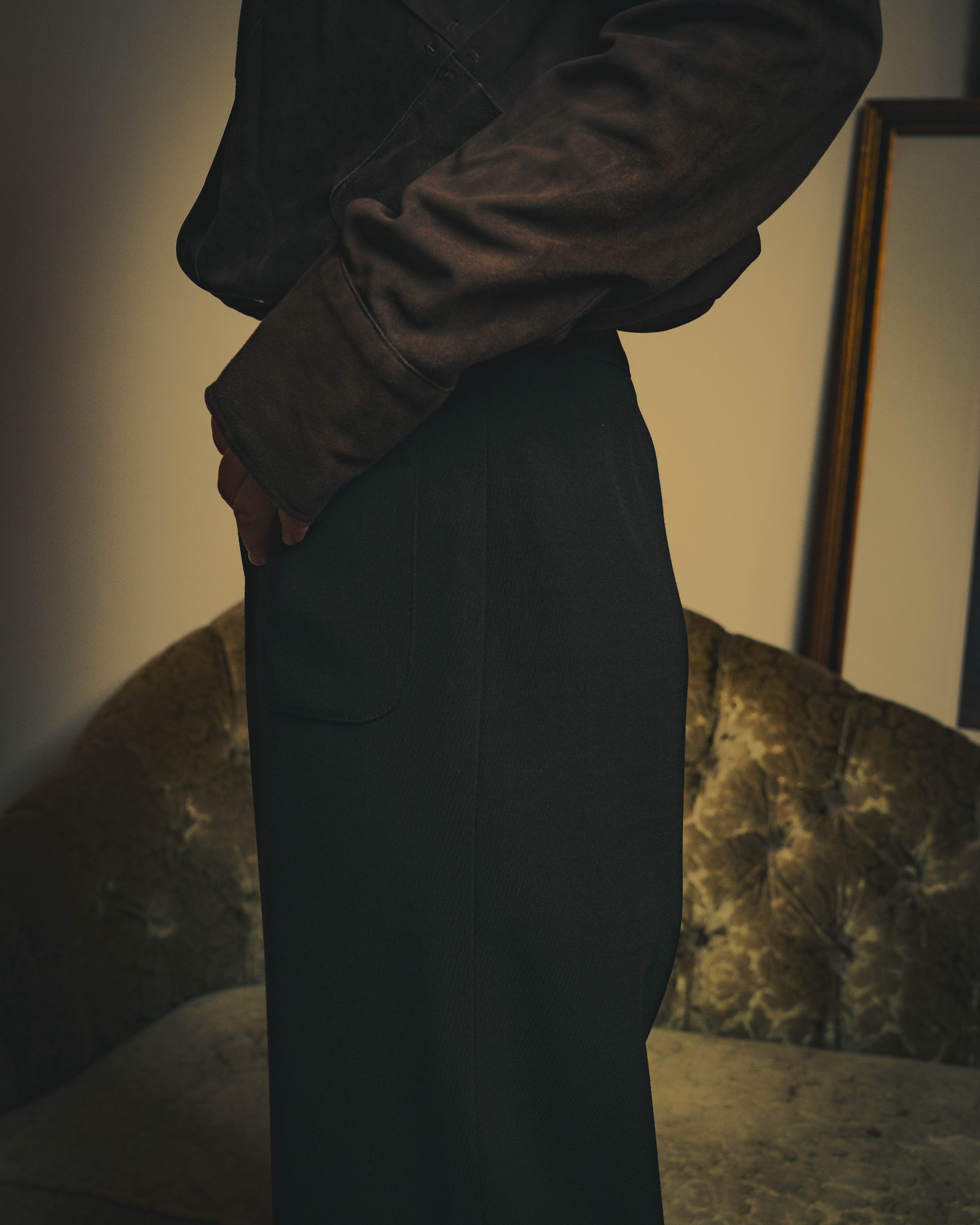 -SPECIAL- "CHANEL" 99SS  Dramatic wide-leg trousers