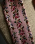 -SPECIAL- "GUCCI" Michele design floral print silk twilly scarf