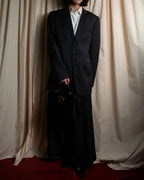 "Dolce & Gabbana" Pinstripe vertical lines emphasized tailored jacket